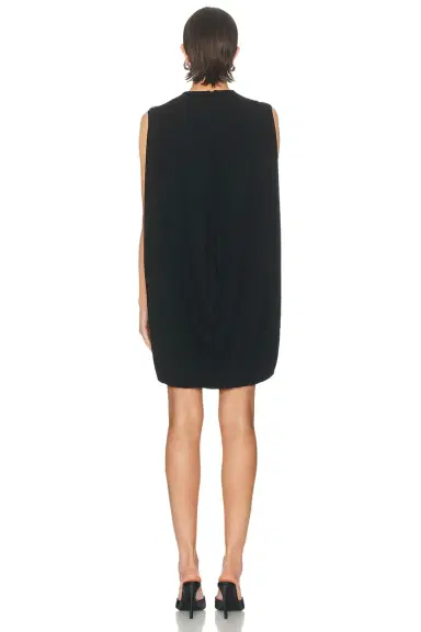 Alexander Wang Fitted Draped Back Mini Dress | Thumbnail 3 Alexander Wang Fitted Draped Back Mini Dress | Thumbnail 3