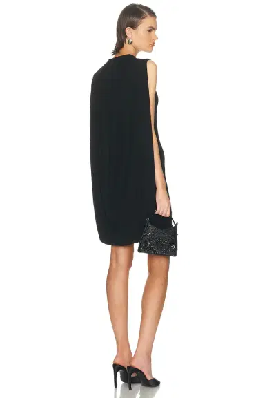 Alexander Wang Fitted Draped Back Mini Dress | Thumbnail 4 Alexander Wang Fitted Draped Back Mini Dress | Thumbnail 4
