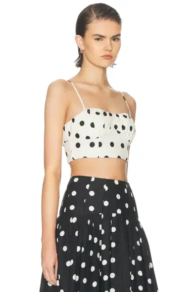 NICHOLAS Yulia Bow Strap Top | Thumbnail 2 NICHOLAS Yulia Bow Strap Top | Thumbnail 2