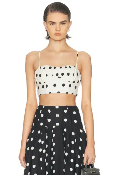 NICHOLAS Yulia Bow Strap Top | Thumbnail 1 NICHOLAS Yulia Bow Strap Top | Thumbnail 1