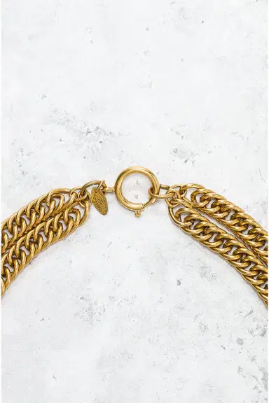 Chanel Chanel Logo Chain Necklace | Thumbnail 4 Chanel Chanel Logo Chain Necklace | Thumbnail 4