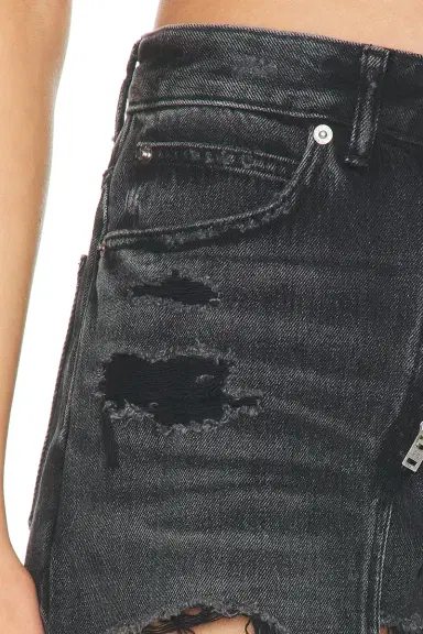 Alexander Wang Distressed Double Layer Skort | Thumbnail 6