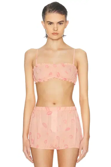 Kiki de Montparnasse Bisou Bisou Bandeau Bra | Thumbnail 1