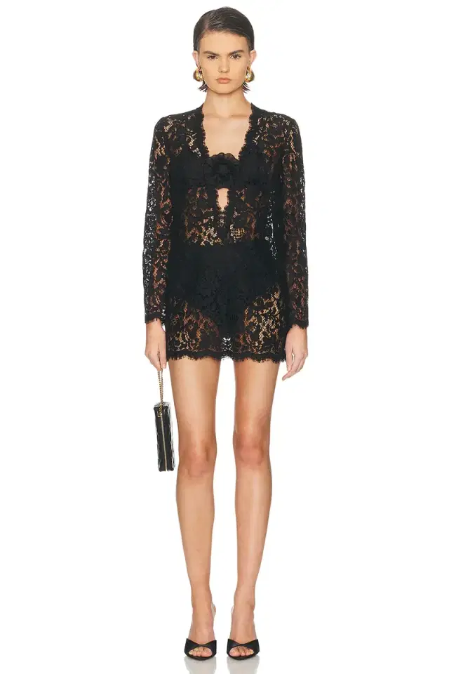 Dolce & Gabbana Long Sleeve Dress