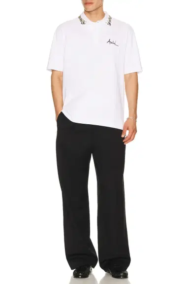 AMIRI Amiri Floral Collar Polo | Thumbnail 3 AMIRI Amiri Floral Collar Polo | Thumbnail 3