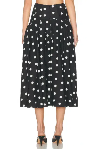 NICHOLAS Yasmin Drop Waist Midi Skirt | Thumbnail 4 NICHOLAS Yasmin Drop Waist Midi Skirt | Thumbnail 4