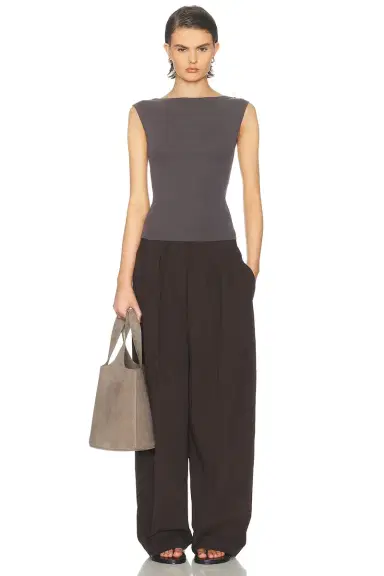 St. Agni Relaxed Pleat Pant | Thumbnail 5