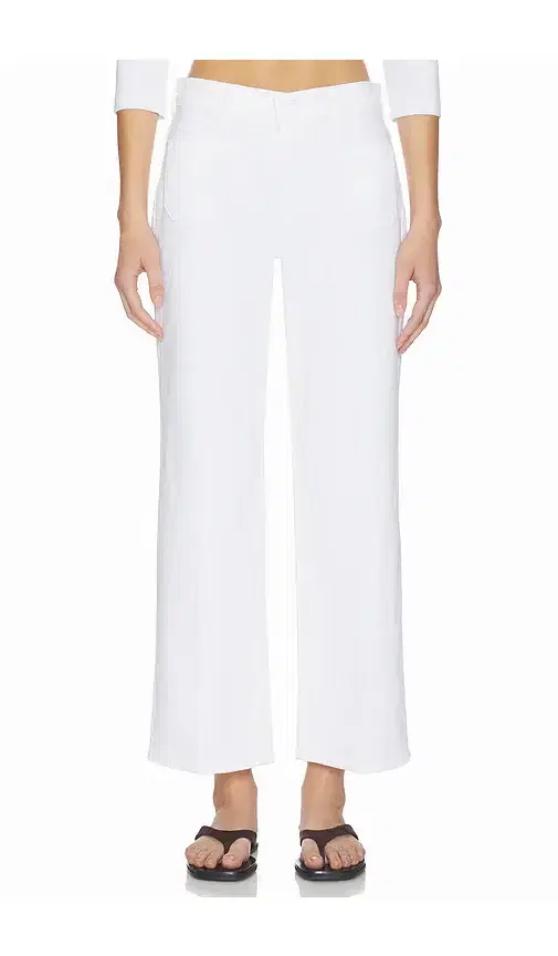 The Patch Pocket Mid Rise Maven Ankle Jeans
