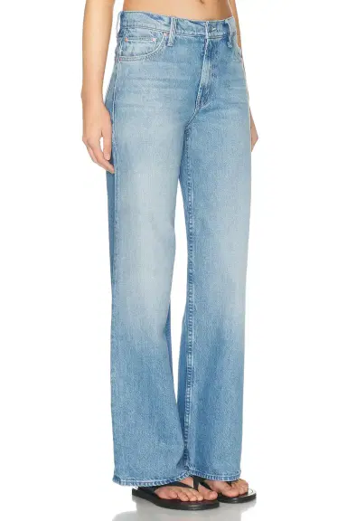 Mother The Rerun Zip Sneak Jeans | Thumbnail 4 Mother The Rerun Zip Sneak Jeans | Thumbnail 4