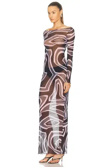 PUCCI Long Sleeve Dress | Thumbnail 3 PUCCI Long Sleeve Dress | Thumbnail 3
