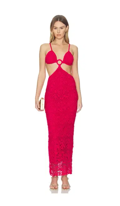 Capittana Martina Rose Dress | Thumbnail 1