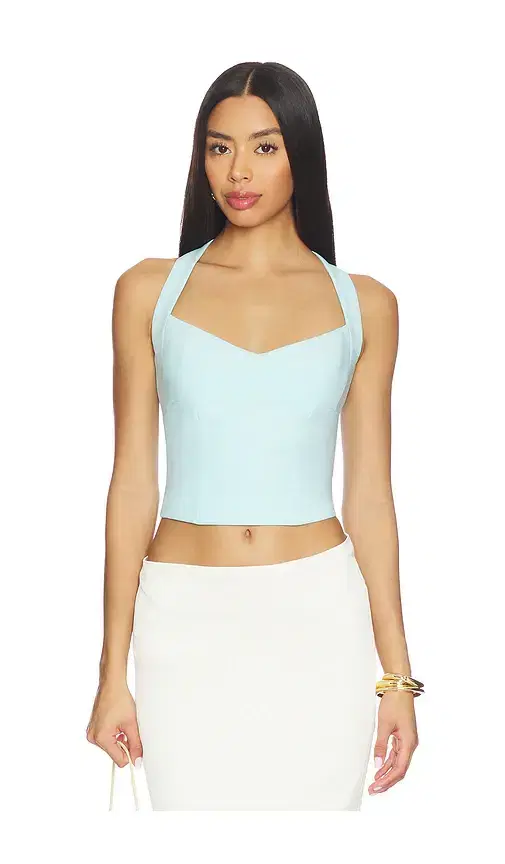 Bardot Deserae Halter Neck Top