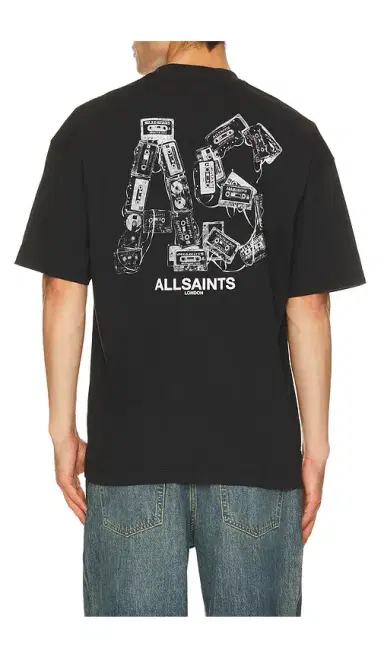 AllSaints Mixtape Crew Tee | Thumbnail 1 AllSaints Mixtape Crew Tee | Thumbnail 1