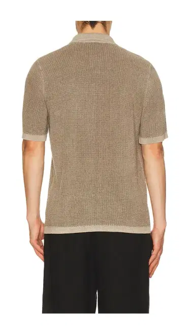 Faherty Short Sleeve Sunwashed Knitted Shirt | Thumbnail 2 Faherty Short Sleeve Sunwashed Knitted Shirt | Thumbnail 2