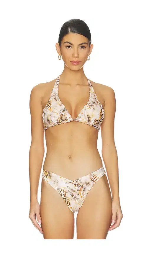 AFRM Mykonos Grommet Bikini Top