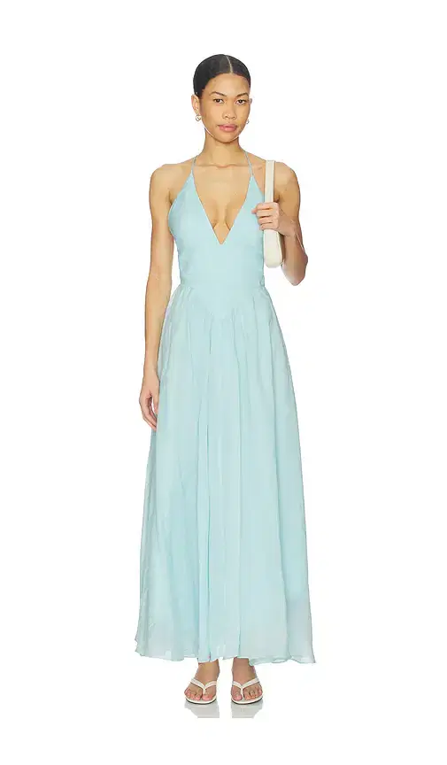 Bardot Arletha Halter Maxi Dress