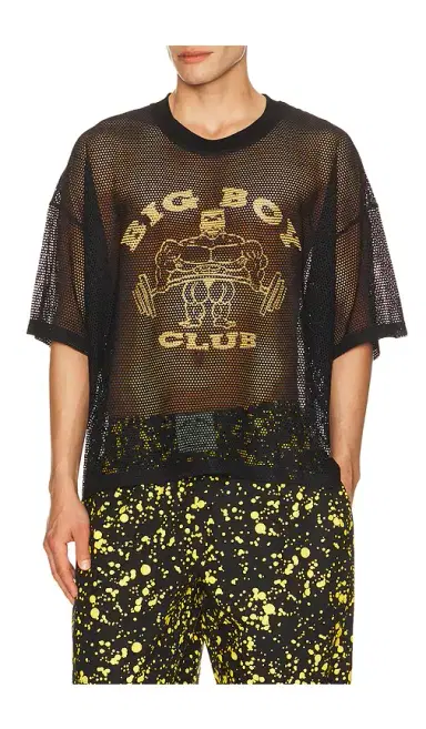 Y,IWO Big Boy Club Mesh Tee | Thumbnail 1