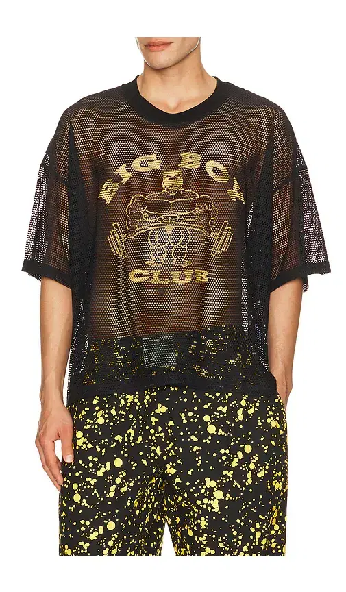 Big Boy Club Mesh Tee