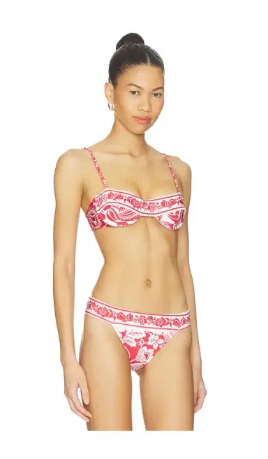 FARM Rio Cashew And Birds Underwire Bikini Top | Thumbnail 2 FARM Rio Cashew And Birds Underwire Bikini Top | Thumbnail 2