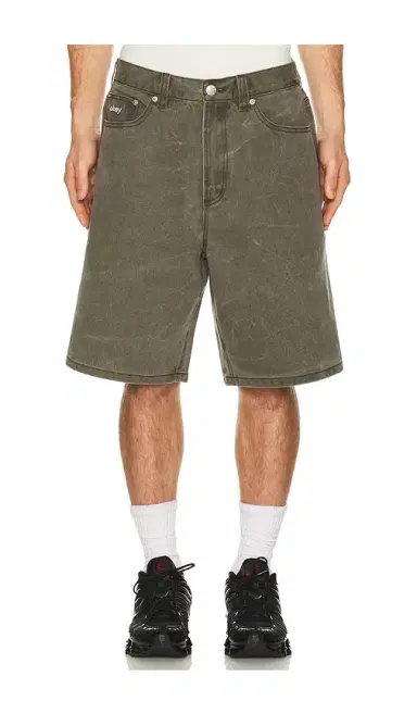 Obey Bigwig Baggy Denim Short | Thumbnail 1