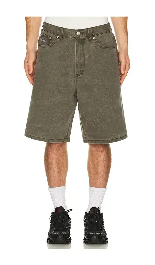 Obey Bigwig Baggy Denim Short