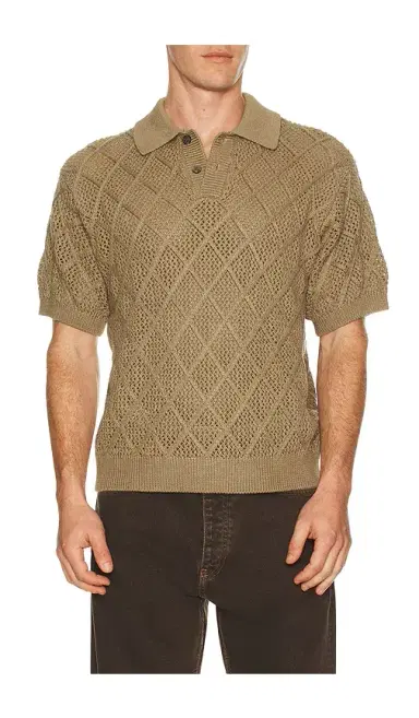 Obey Eryk Knitted Polo | Thumbnail 1 Obey Eryk Knitted Polo | Thumbnail 1