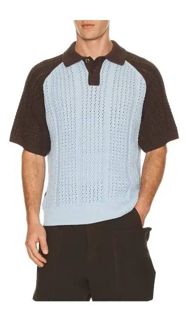 Obey Abel Knitted Polo | Thumbnail 1