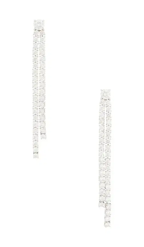 SHASHI Solitaire Tennis Drop Earring