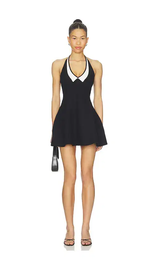 Sofia Collared Flare Dress