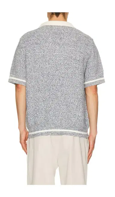 Central Park West Chevron Stitch Polo | Thumbnail 2