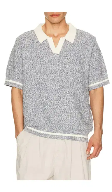 Central Park West Chevron Stitch Polo | Thumbnail 1