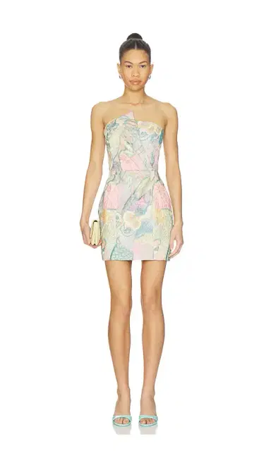 ELLIATT Taliah Asymmetical Mini Dress | Thumbnail 1