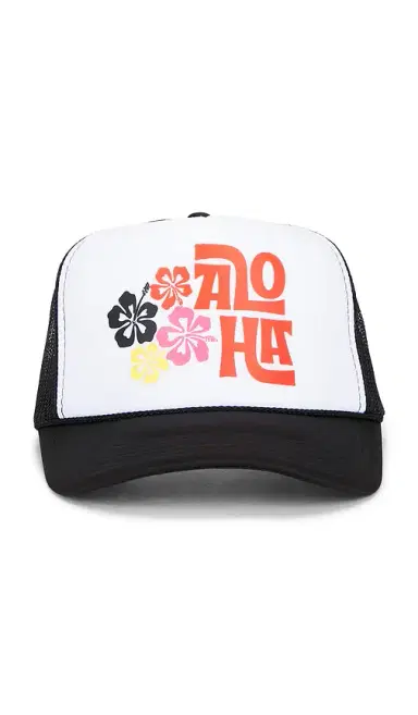 Friday Feelin Aloha Floral Hat | Thumbnail 1