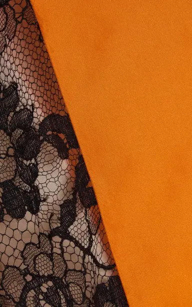 Prada Mixed-Media Midi Wrap Skirt | Thumbnail 5