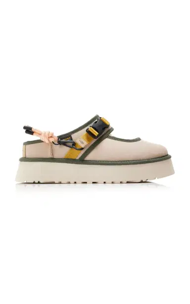 UGG Bea Sheepskin Platform Mary Jane Flats | Thumbnail 1