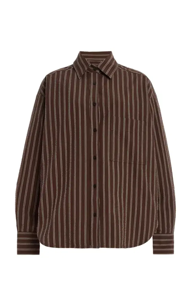 Cotton Seersucker Shirt