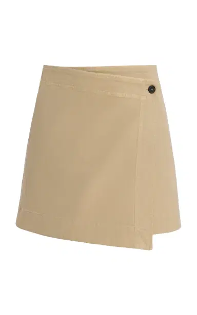 Closed Wrap-Effect Mini Skirt | Thumbnail 6 Closed Wrap-Effect Mini Skirt | Thumbnail 6
