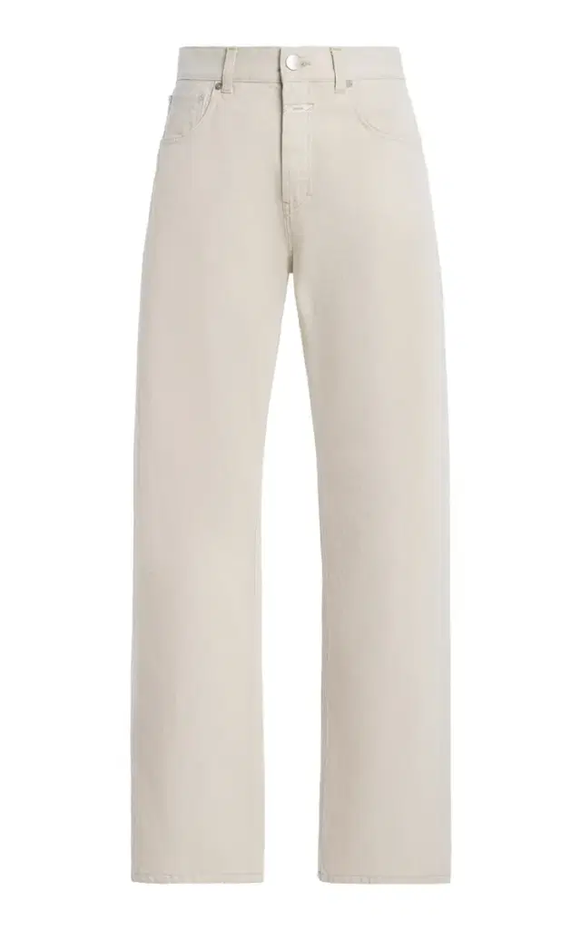 Jonta Mid-Rise Straight-Leg Jeans
