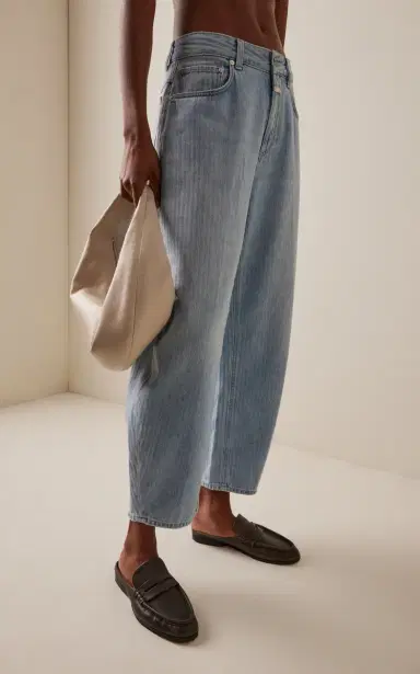 CLOSED Jazzie Rigid Barrel-Leg Jeans | Thumbnail 3