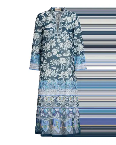 Emporio Sirenuse Giada Caftan in Eastern Dream Print | Thumbnail 6