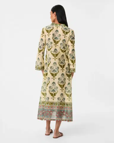 Emporio Sirenuse Giada Caftan in Three Flowers Print | Thumbnail 4 Emporio Sirenuse Giada Caftan in Three Flowers Print | Thumbnail 4
