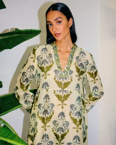 Emporio Sirenuse Giada Caftan in Three Flowers Print | Thumbnail 6 Emporio Sirenuse Giada Caftan in Three Flowers Print | Thumbnail 6