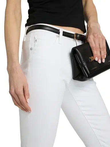 AG Jeans Women's Angel Low-Rise Bootcut Jeans - Gallery White - Size 31 | Thumbnail 6