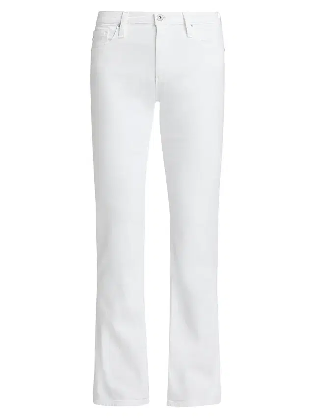 AG Jeans Women's Angel Low-Rise Bootcut Jeans - Gallery White