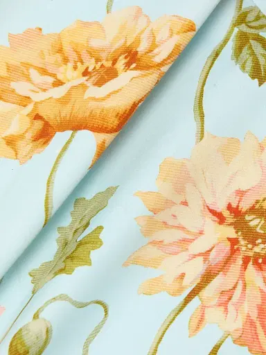 Cara Cara Women's Mackenzie Floral Cotton Shift Dress - Lockwood Flora Sky | Thumbnail 7 Cara Cara Women's Mackenzie Floral Cotton Shift Dress - Lockwood Flora Sky | Thumbnail 7