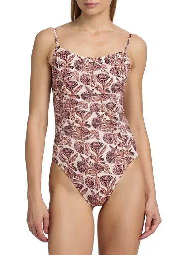 Ulla Johnson Women's Annine Printed One-Piece Swimsuit | Thumbnail 3 Ulla Johnson Women's Annine Printed One-Piece Swimsuit | Thumbnail 3