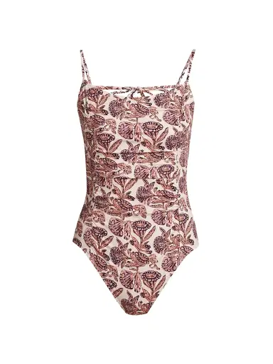 Ulla Johnson Women's Annine Printed One-Piece Swimsuit | Thumbnail 1 Ulla Johnson Women's Annine Printed One-Piece Swimsuit | Thumbnail 1