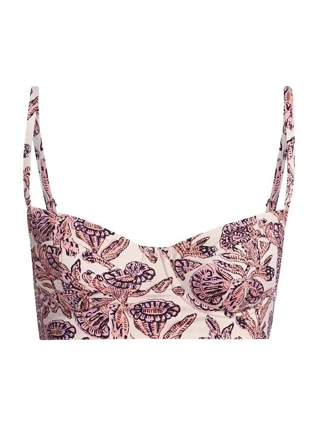 Women's Zahara Bikini Top - Limestone