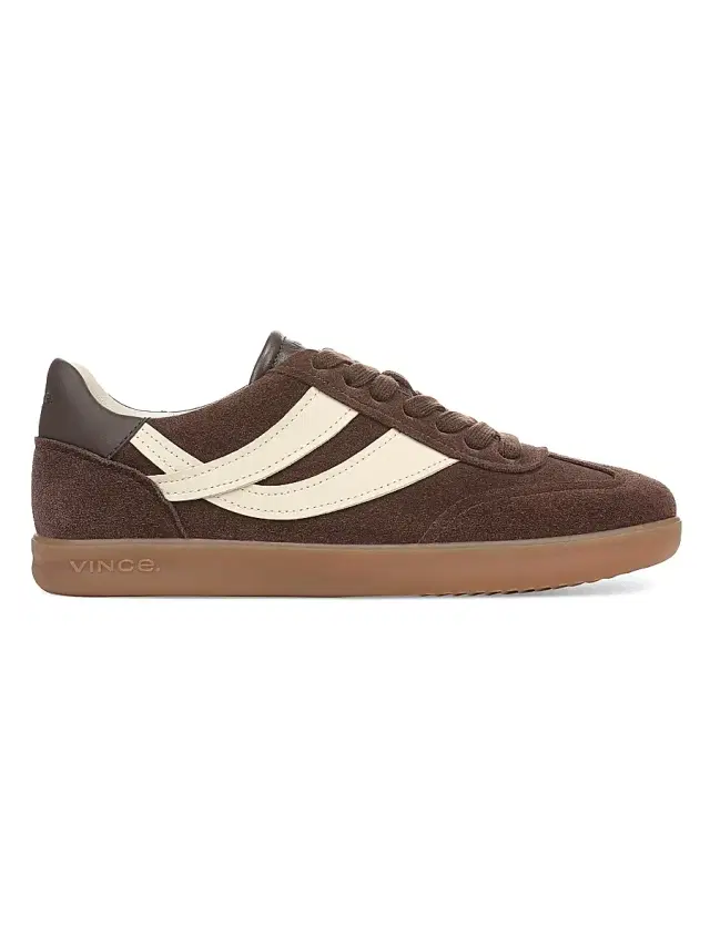 Vince Women's Oasis Suede Low-Top Sneakers - Cacao Brown