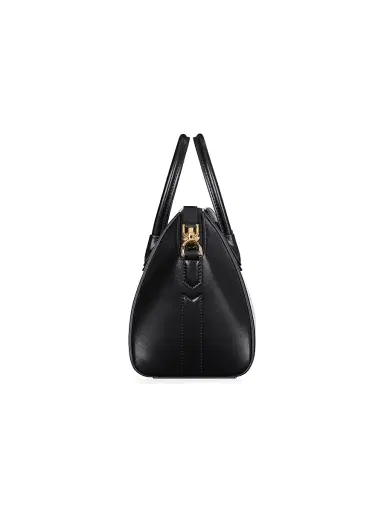 Givenchy Women's Mini Antigona Top Handle Bag in Box Leather - Black | Thumbnail 2 Givenchy Women's Mini Antigona Top Handle Bag in Box Leather - Black | Thumbnail 2